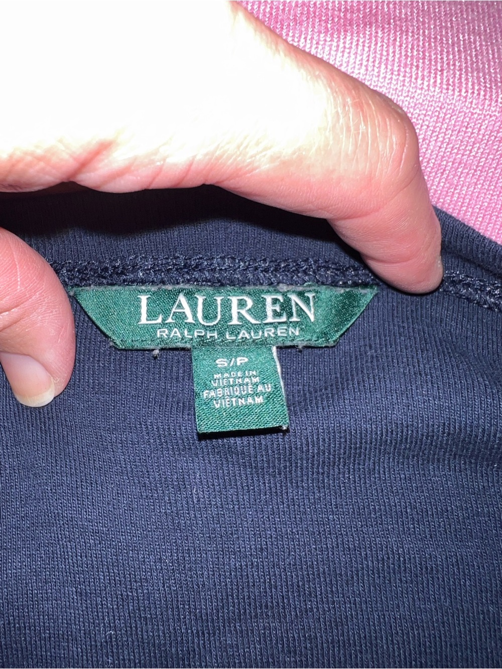 Ralph LaurenClassic Navy Boatneck Women’s Top - Picture 11 of 12